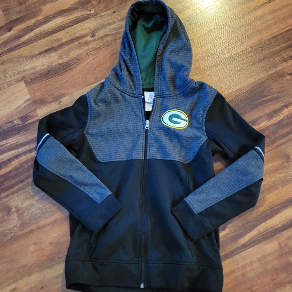 Youth Packers Hoodie Size M 10/12